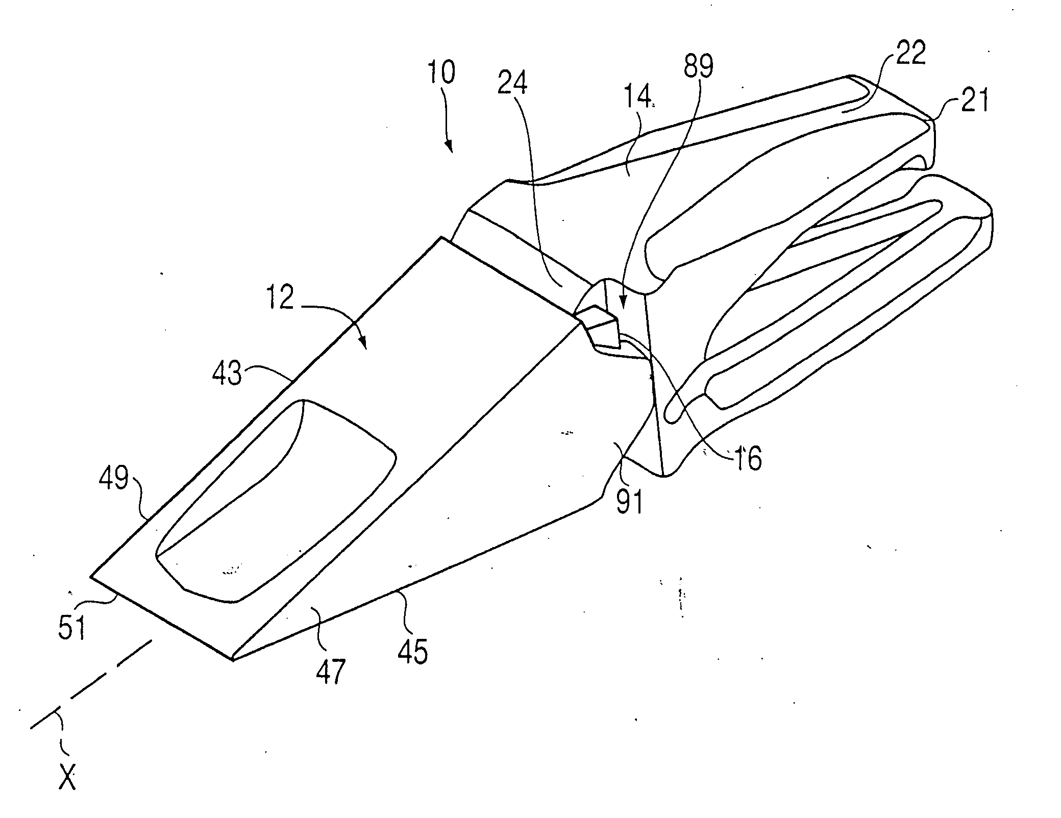 Point and adapter assembly