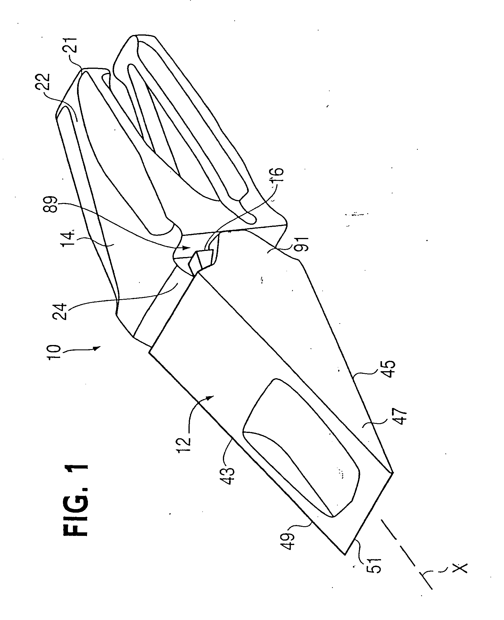 Point and adapter assembly