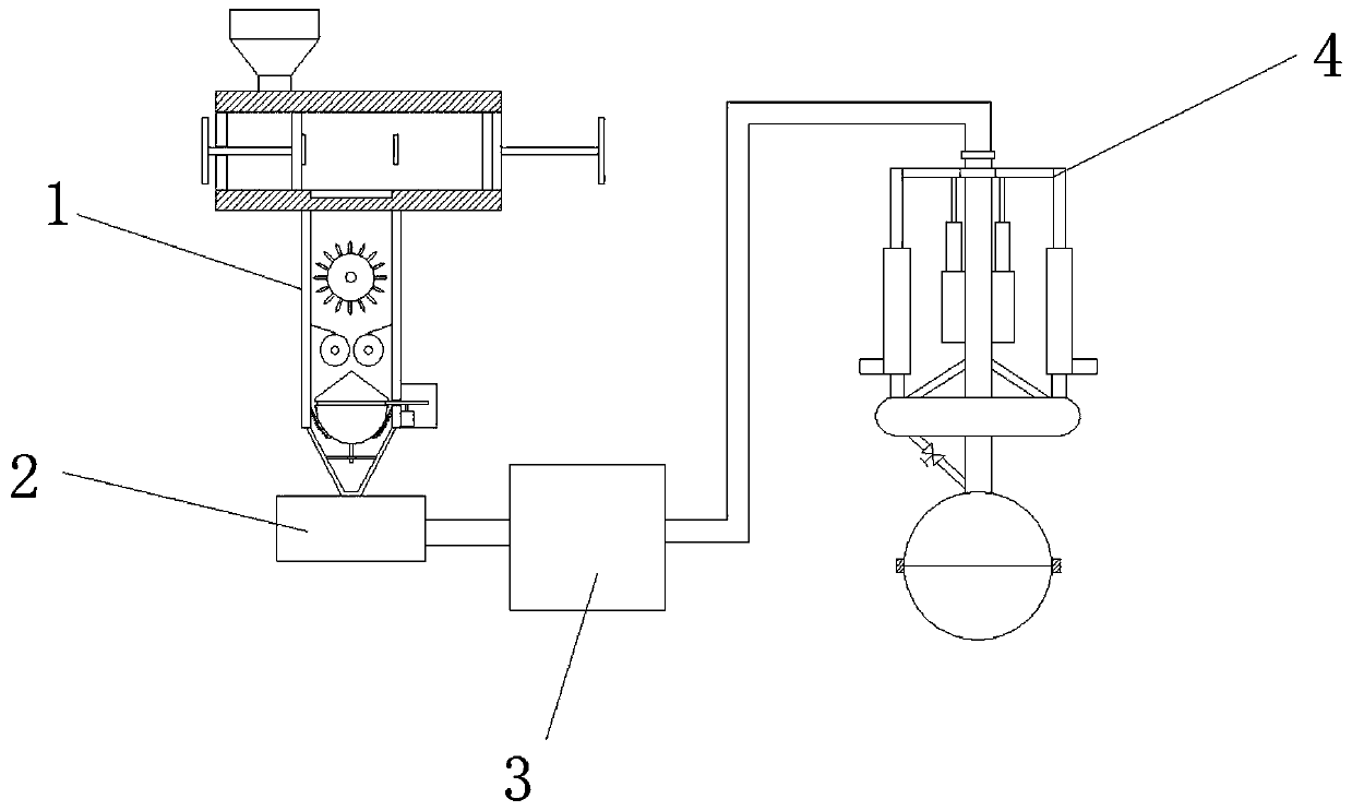 Preparing device of cannabidiol