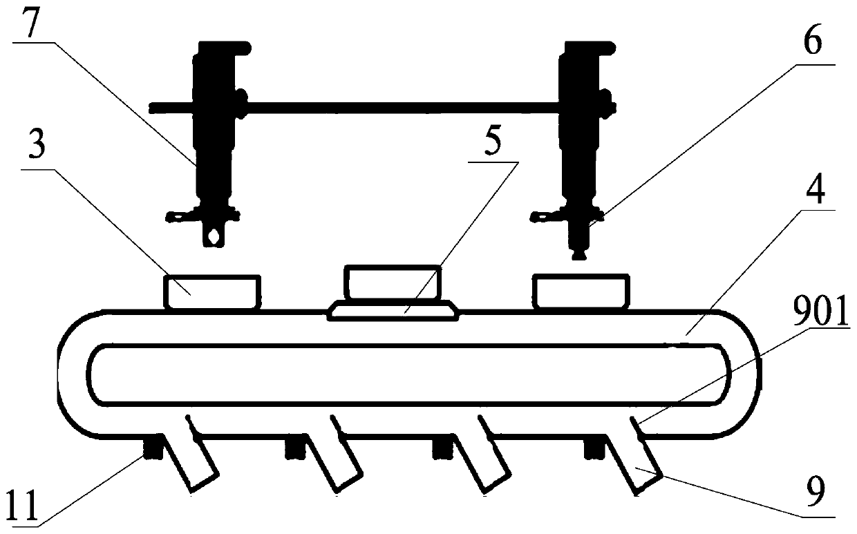 Intelligent three-dimensional production system for insect breeding and breeding method