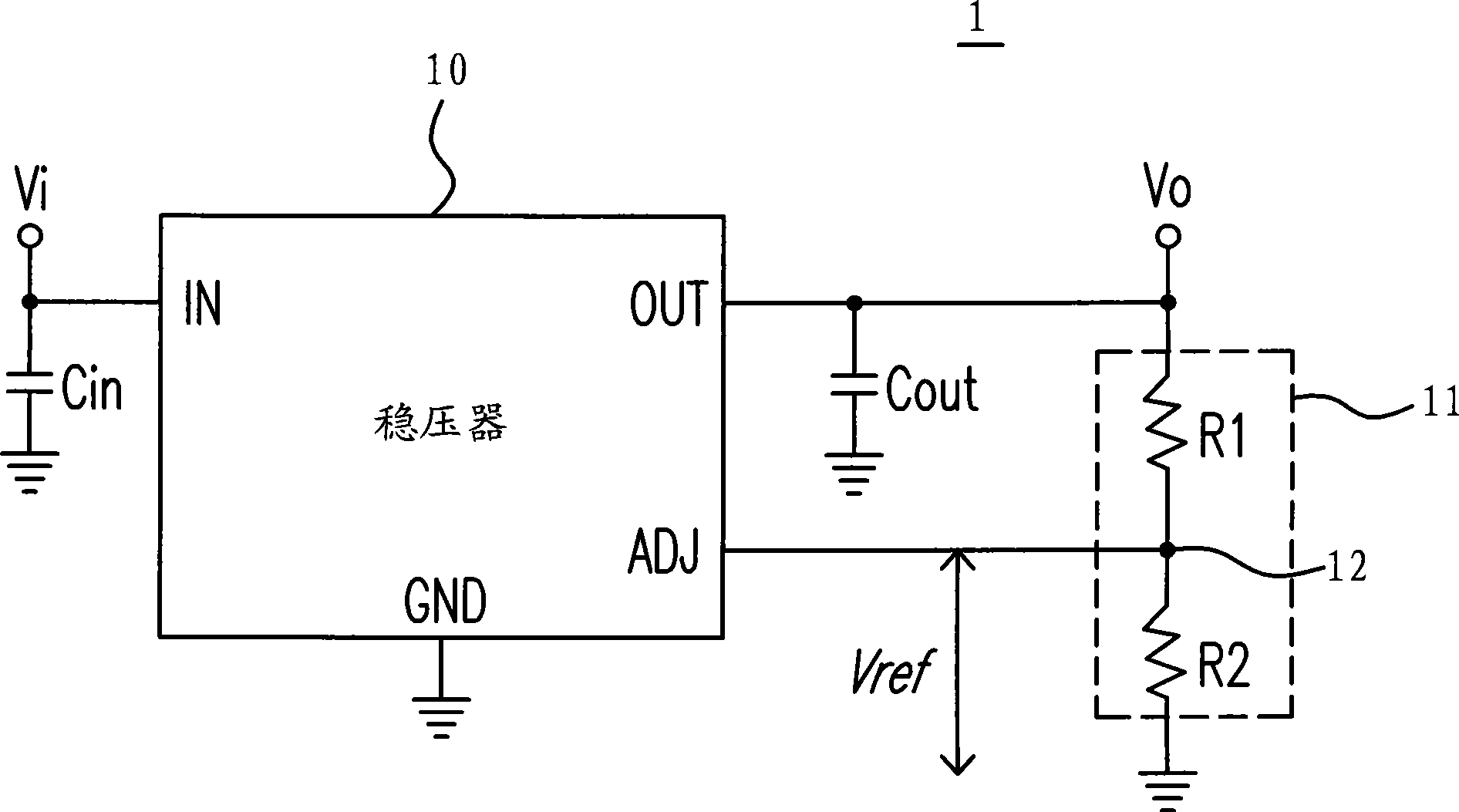 Power supply circuit capable of generating output voltage close to zero and its regulation method