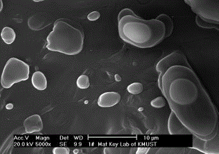 Water-soluble coagulant drug vitamin k2 solid-state complex and preparation method thereof