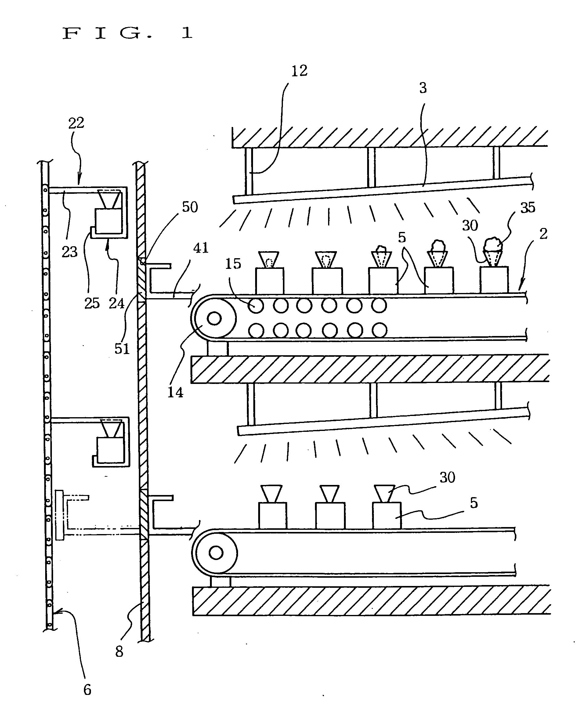 Method of producing plants, plant cultivating device, and light-emitting panel