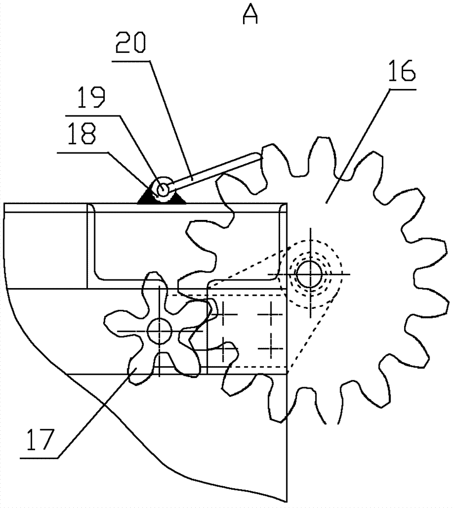 Anti-impact rotating plate feeding machine