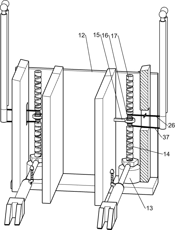 Rehabilitation wheelchair for promoting joint function recovery of patient with amyotrophy