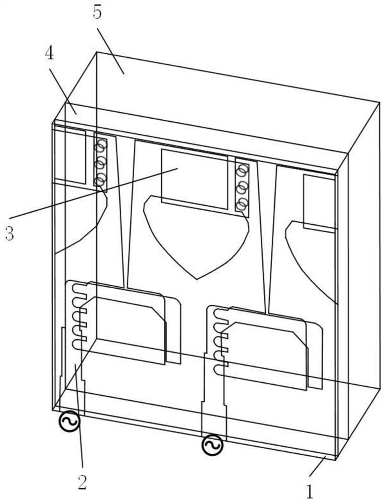 Vehicle-mounted millimeter wave ultra-wideband tight coupling antenna array applied to V2X