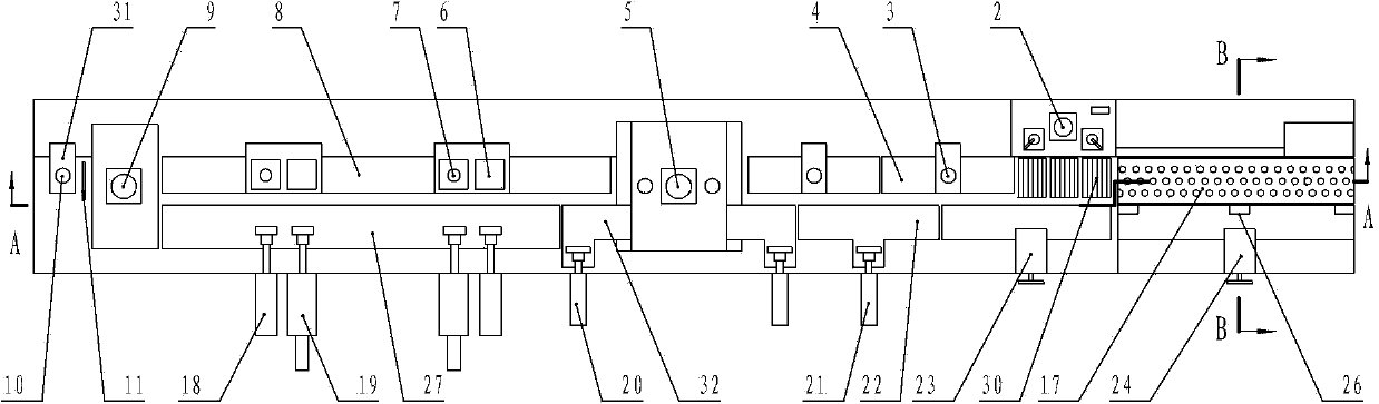 Automatic wood splicing machine