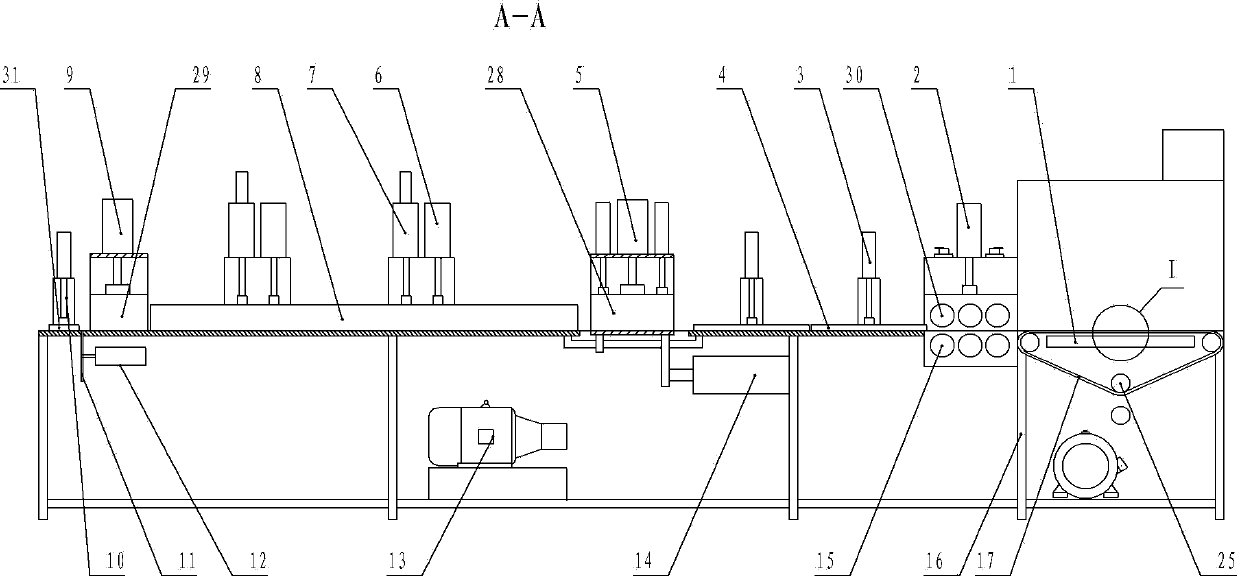 Automatic wood splicing machine