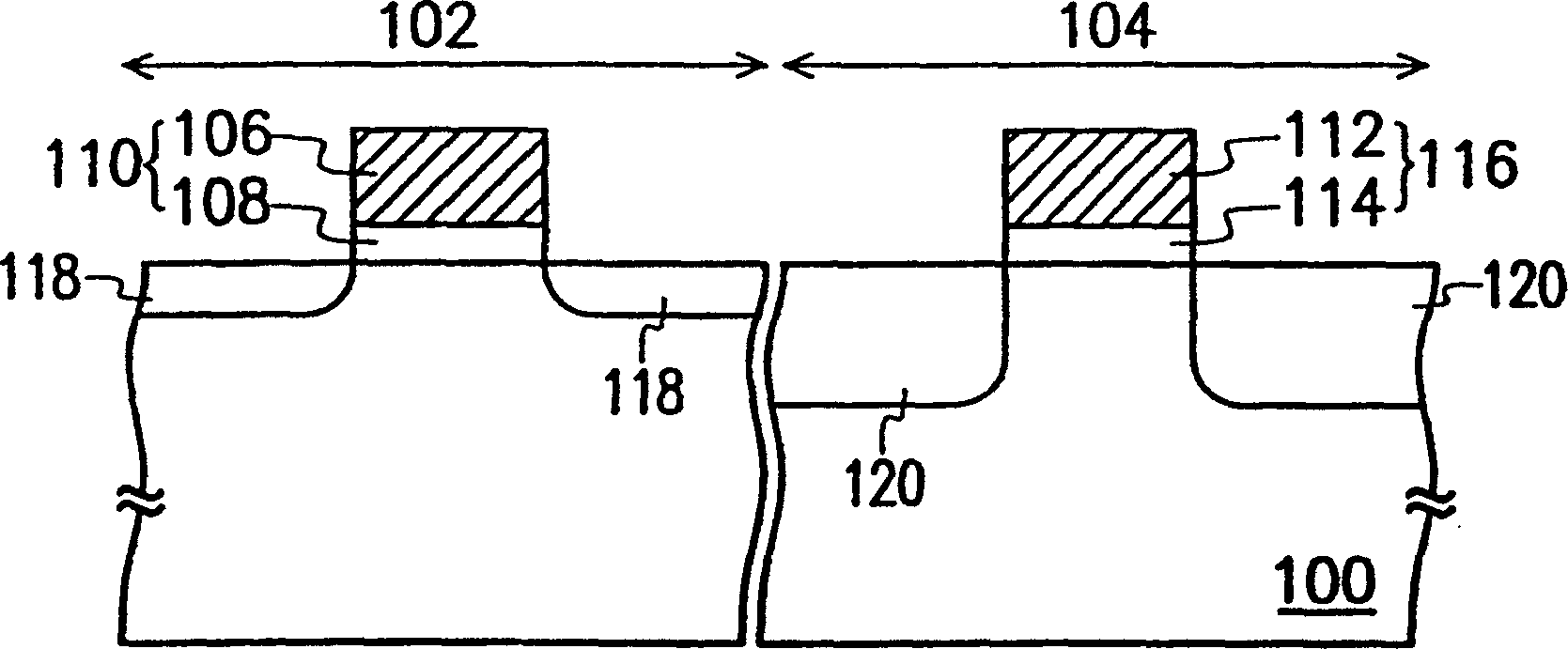 Method for mfg. high voltage element