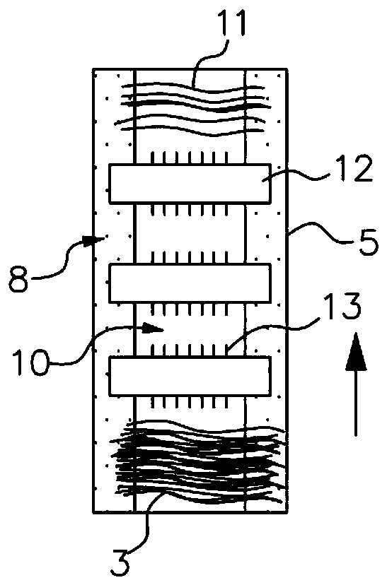 Automatic flax bundle splitting device with uniform and accurate control of flax bundles