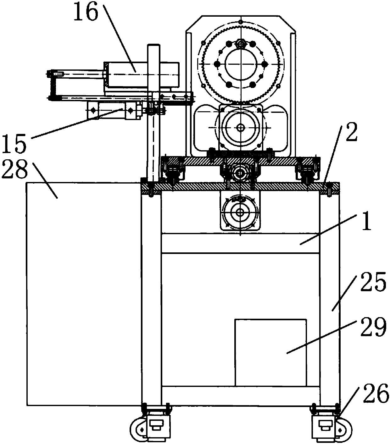 Power generator stator coil automatic winding and embedding machine and winding and embedding method for vehicle