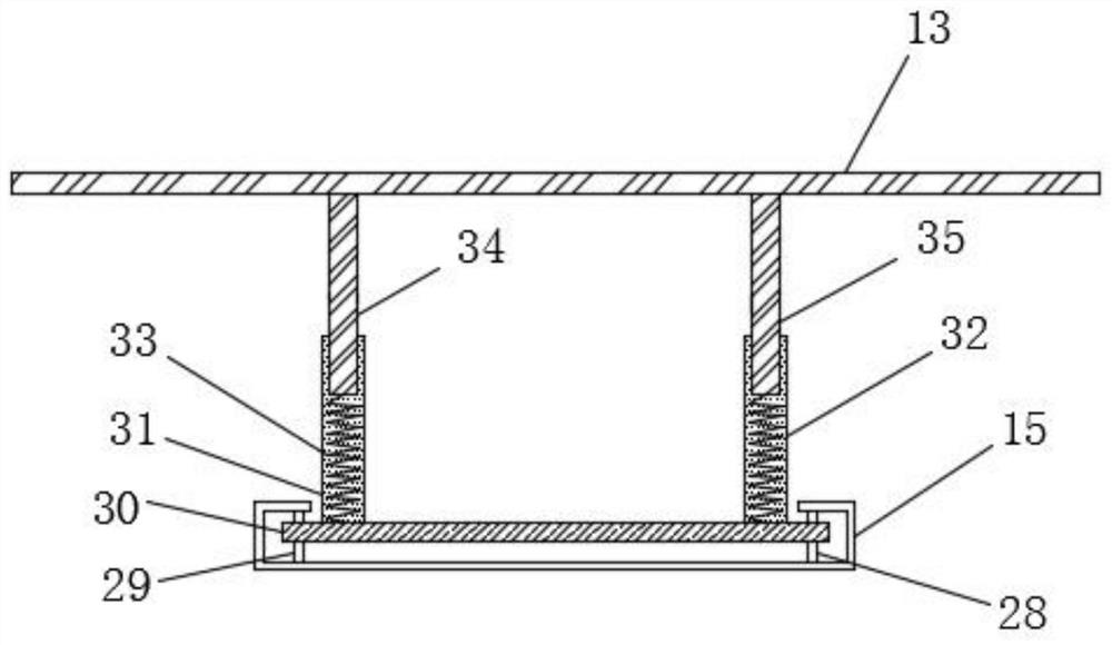 A cleaning device for the production of mechanical equipment parts