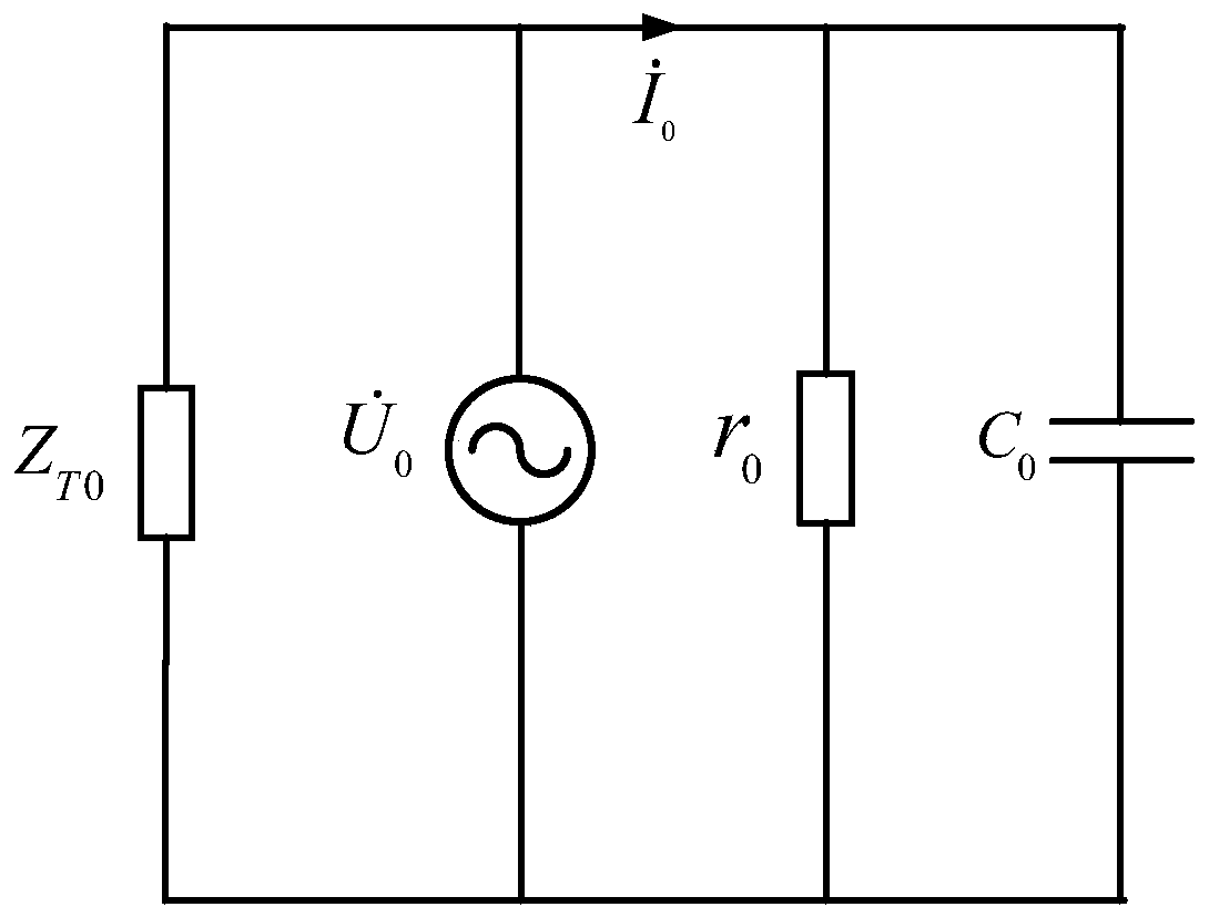 Power distribution network single-phase earth fault identification method and system based on grounding transformer tapping tap grounding