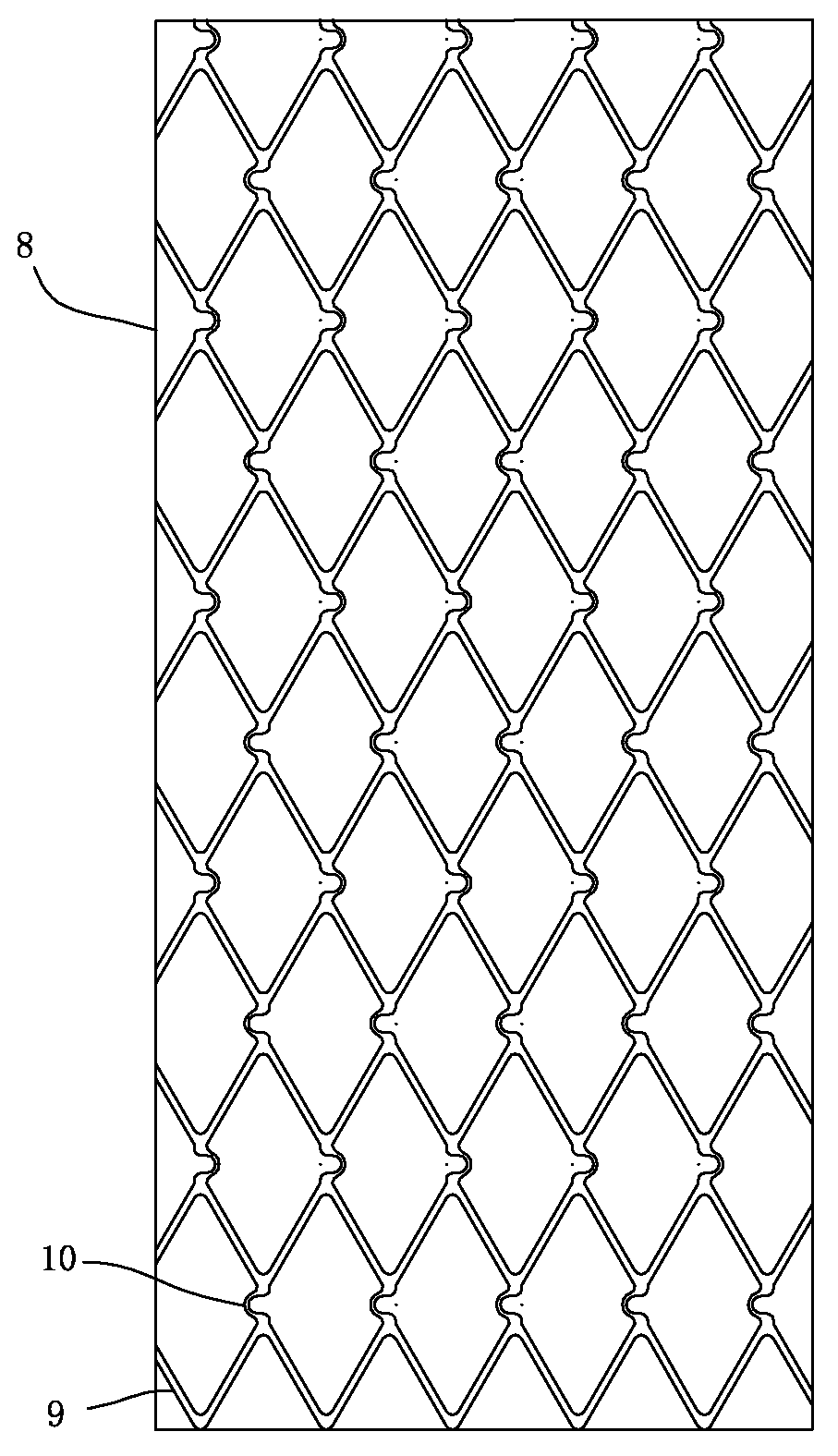 Schlemm tube expansion bracket and combined body thereof