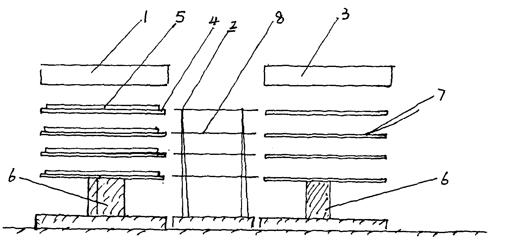 Manufacturing method of thermoplastic resin wood composite board and special equipment