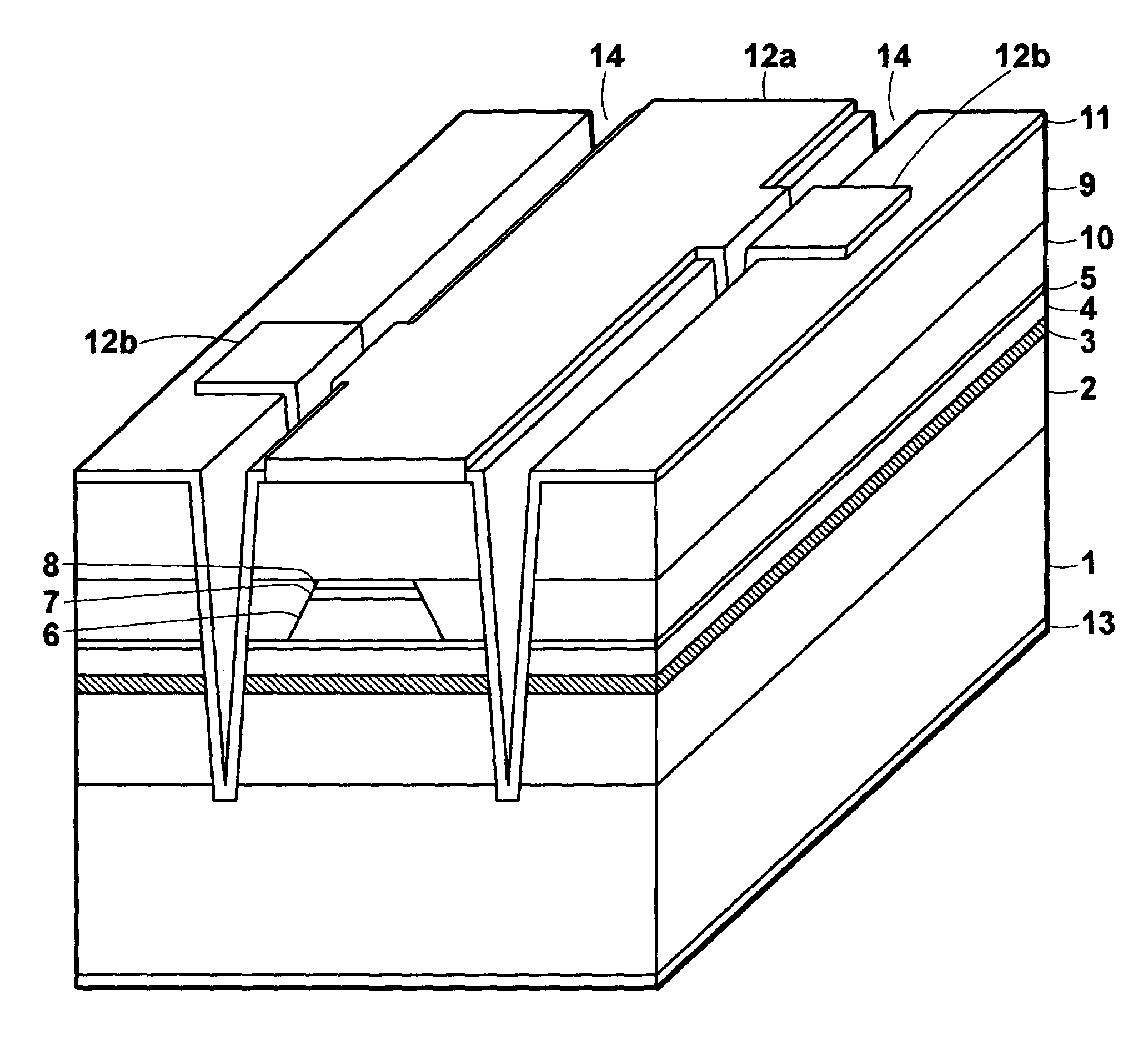 Semiconductor laser element having tensile-strained quantum-well active layer