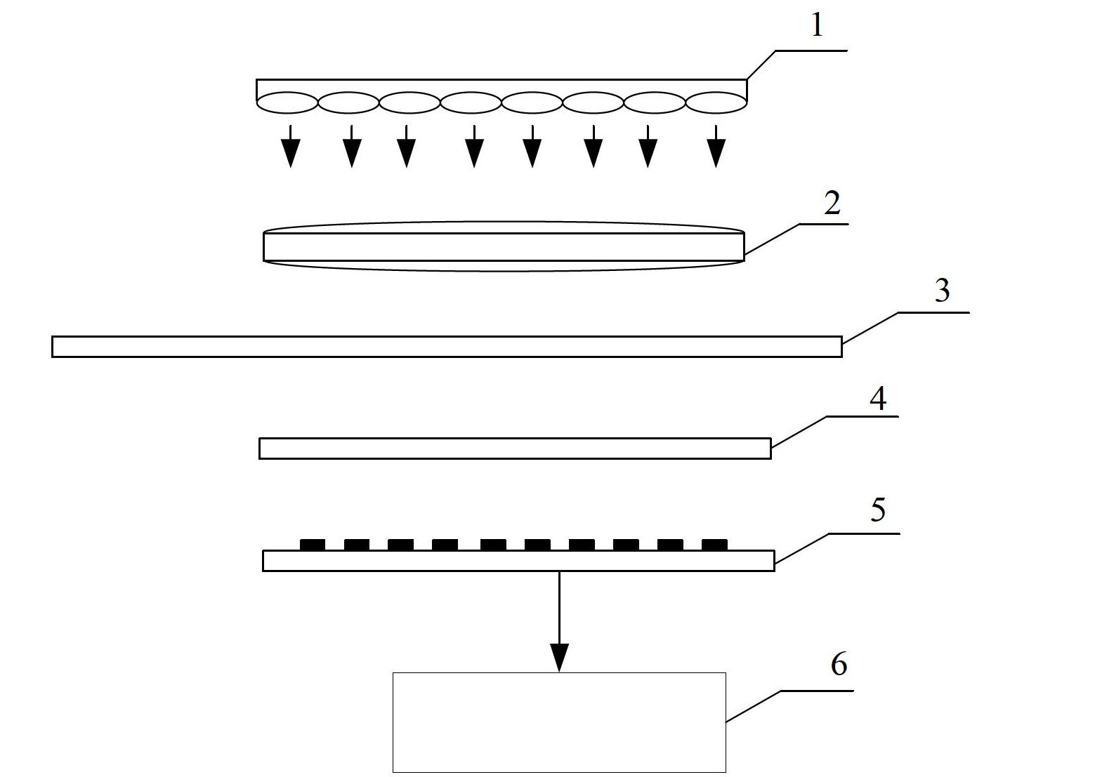 Absolute displacement measuring device