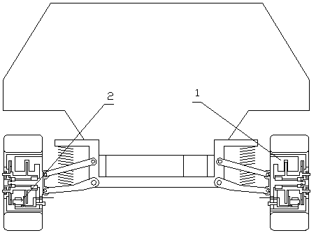 New energy vehicle wheel-side motor