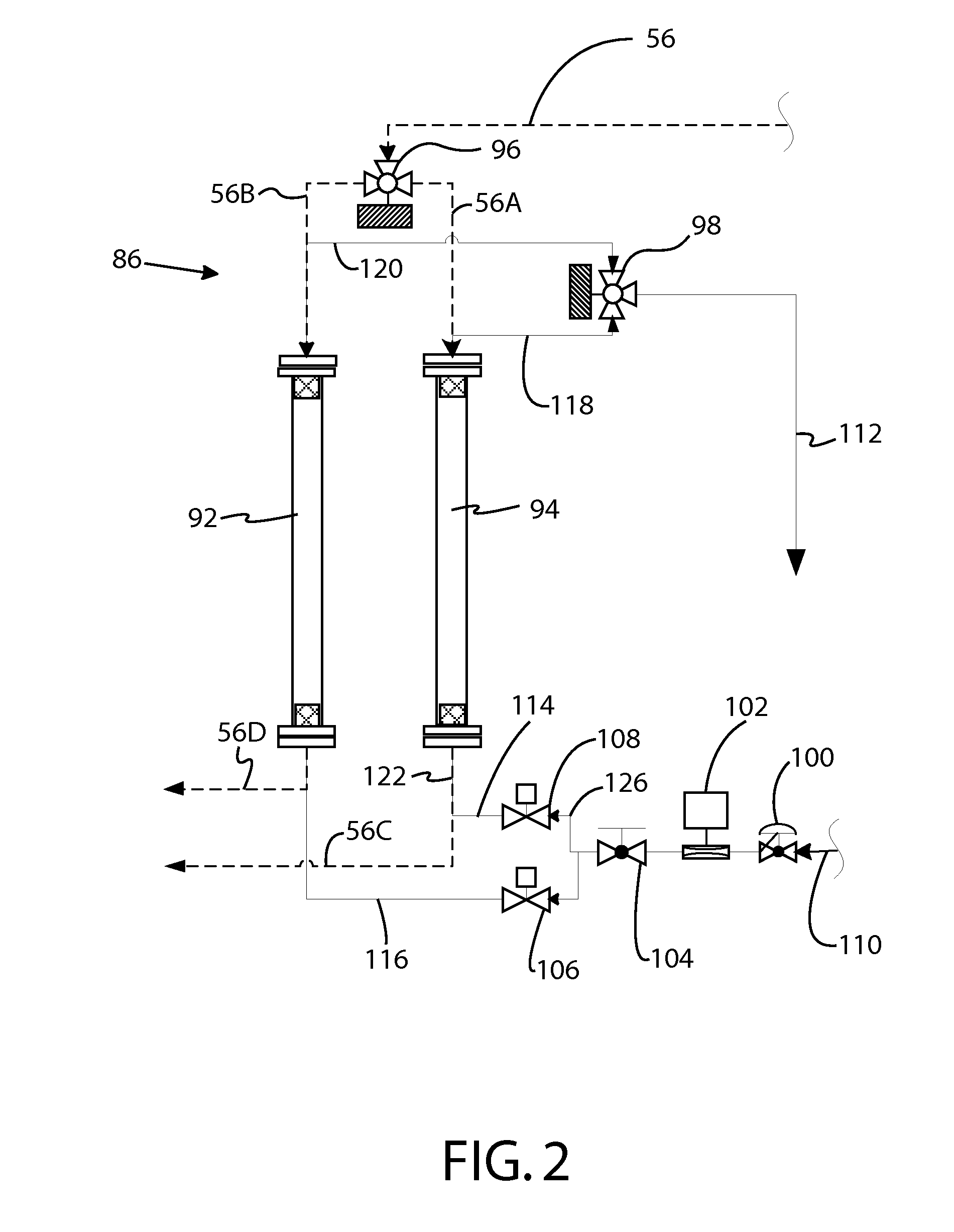 Pressure and vacuum swing adsorption separation processes