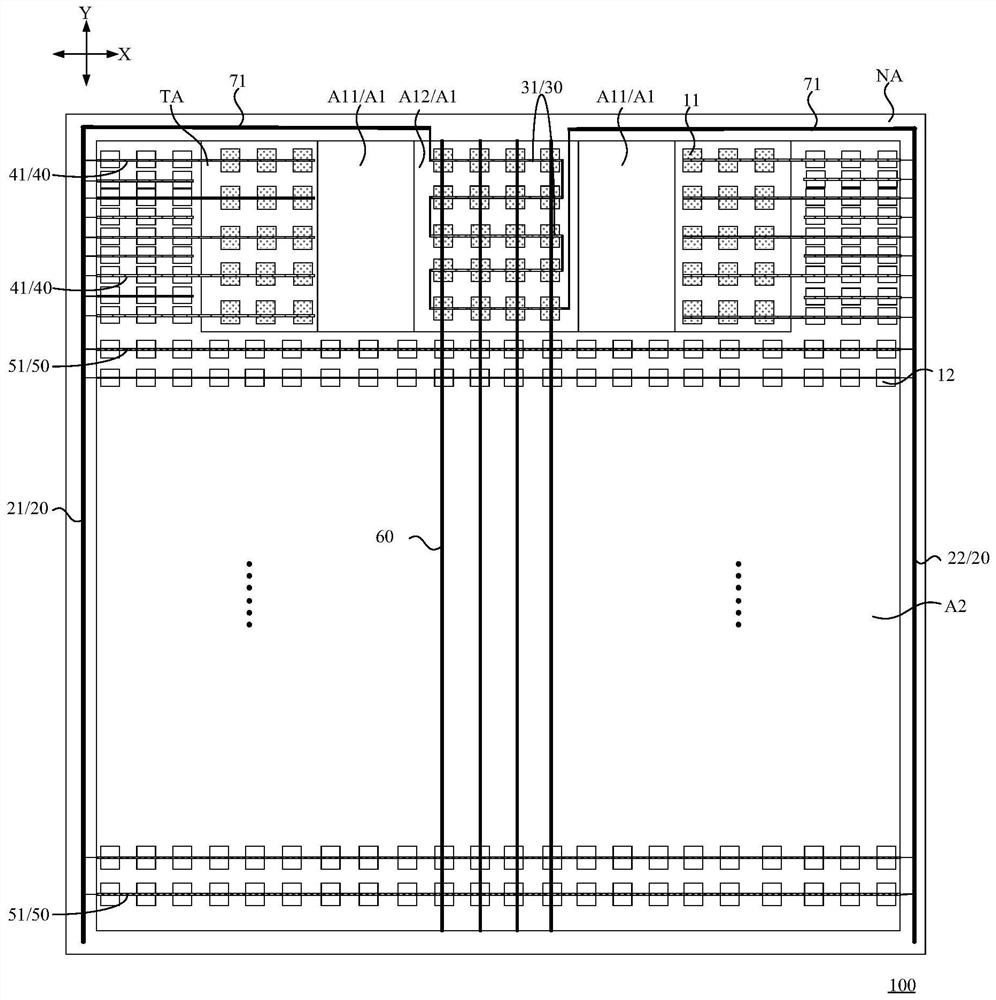 Array substrate, display panel and display device