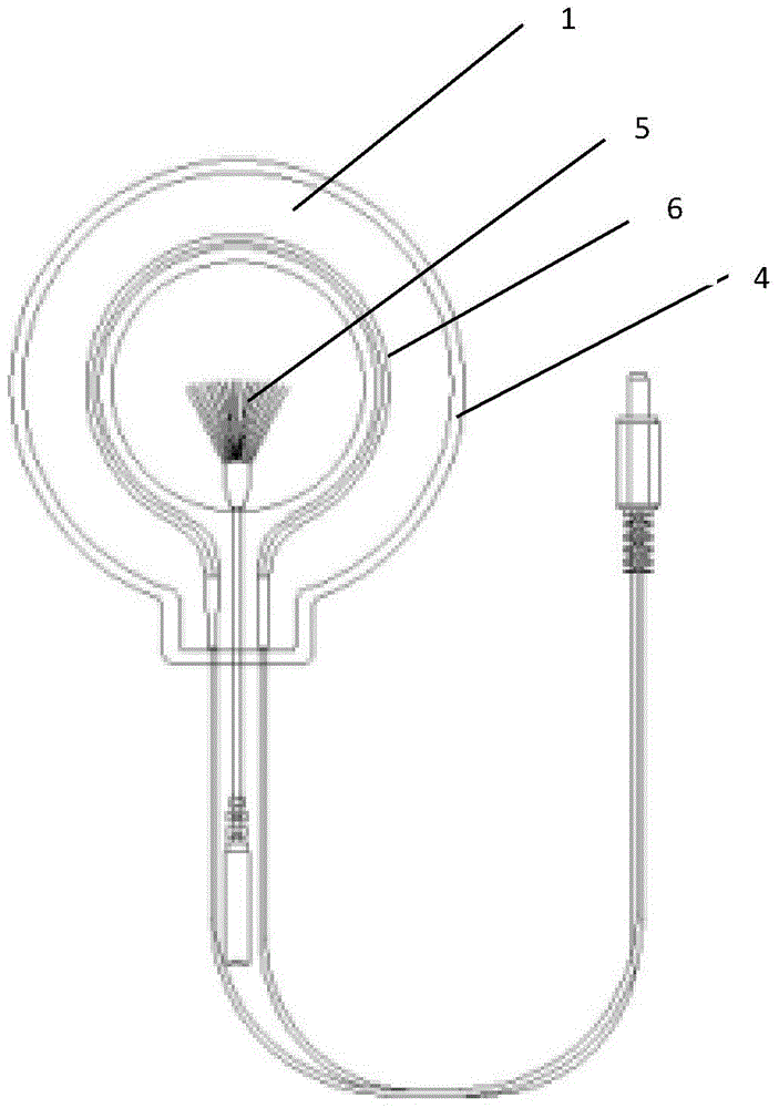 Heating physiotherapeutic paster