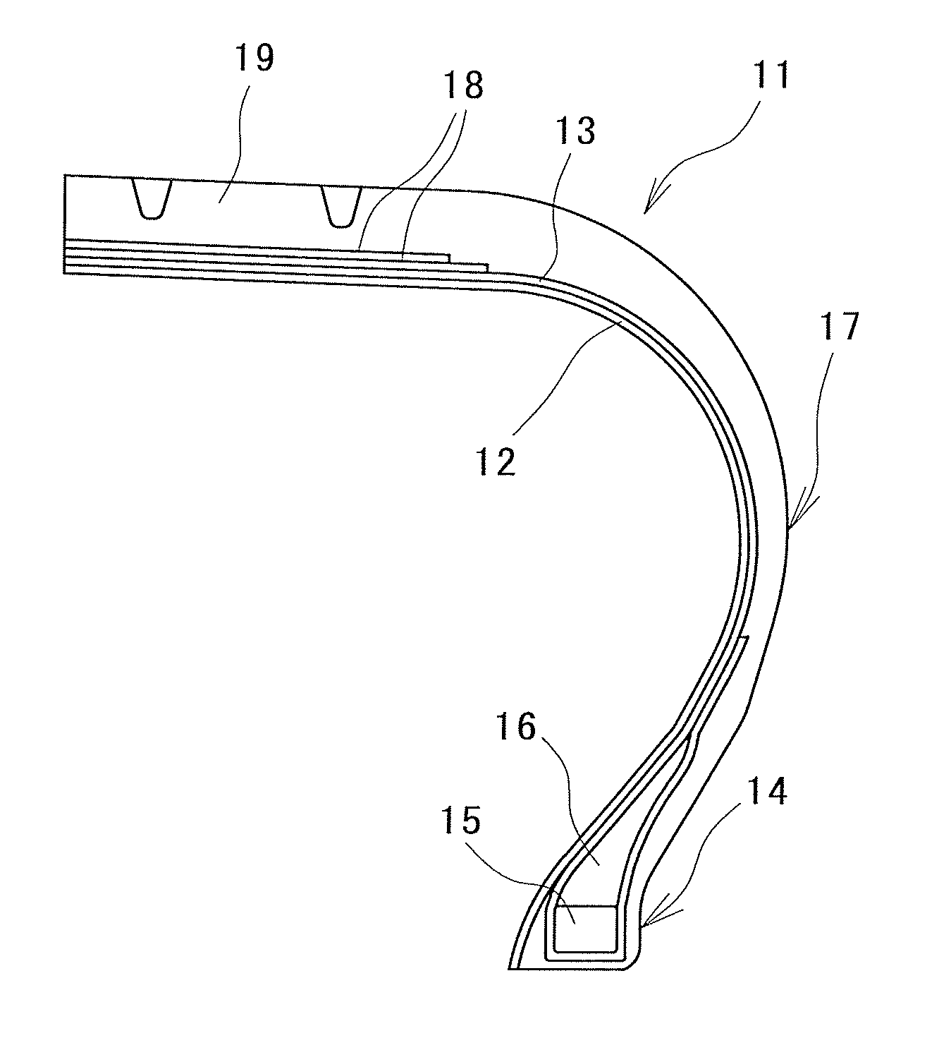 Process for producing pneumatic tire