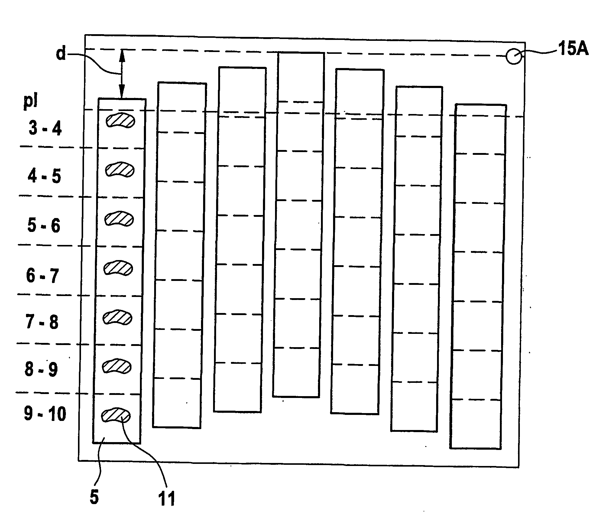 Electrophoretic separation of amphoteric molecules