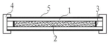 Volatile organic gas diffusion sampling tube