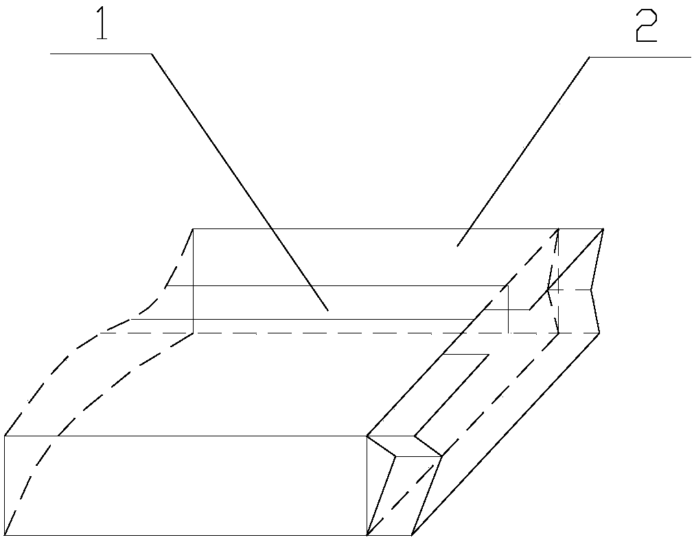 M-type packaging method for vacuum insulation panels