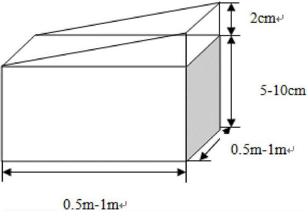 Asphalt pavement prefabricated block repairing pit slot structure and construction process thereof