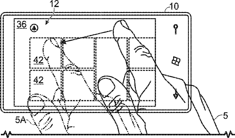 Touch event anticipation in a computing device