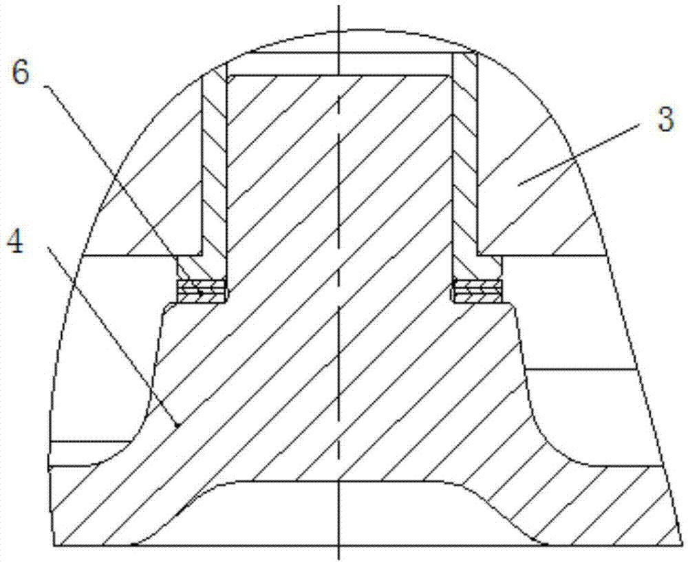 Device and method for eliminating displacement gap of rotating drum vacuum valve element