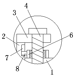 Reel device convenient to dismount for textile machinery