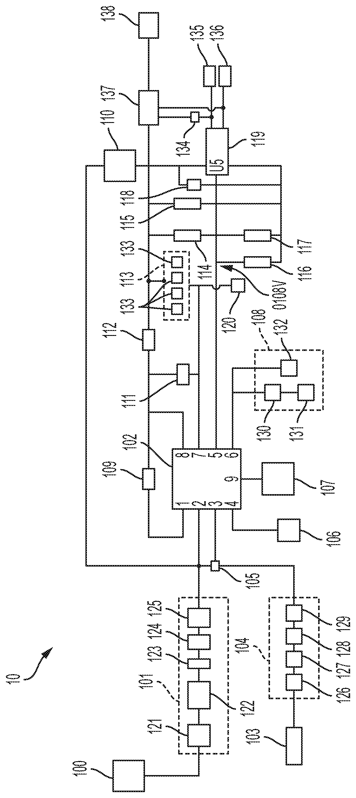 Self-regulating current circuit apparatus and method