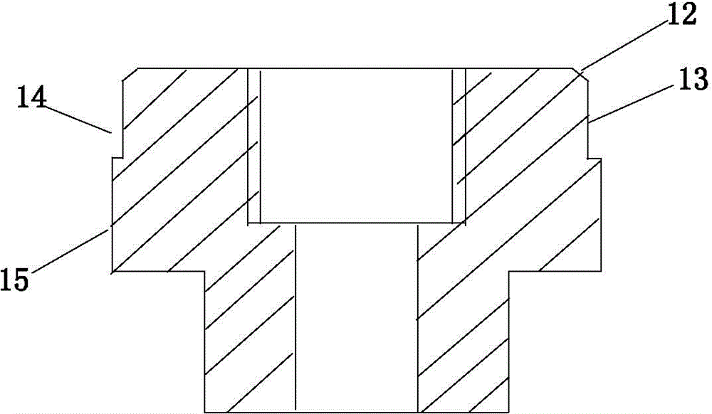 Non-pollution cold extruding molding method and cold extruding mould for packaging container flange