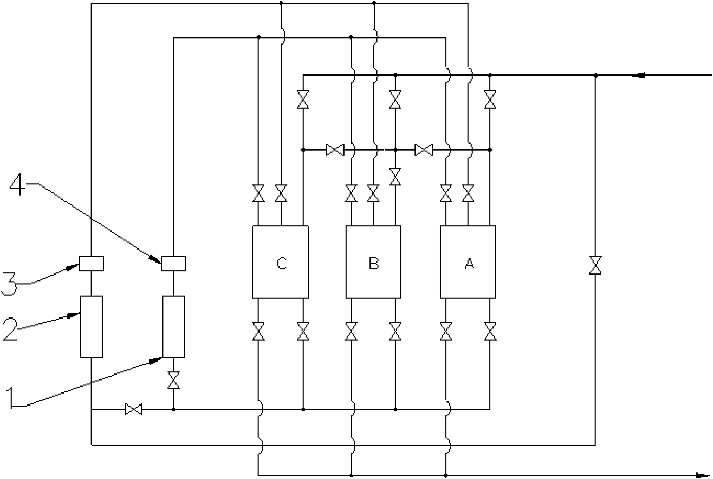 Zero gas consumption low dew point compression heat regeneration absorption compressed air drying method and device thereof