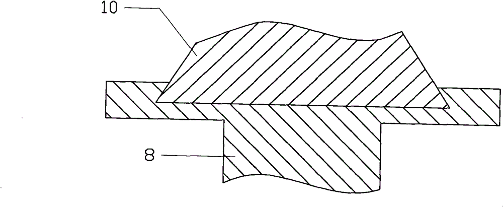 Roll mark spot wiper for rolling mill