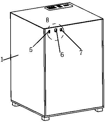 Drawer type intelligent safe case and fortification method thereof