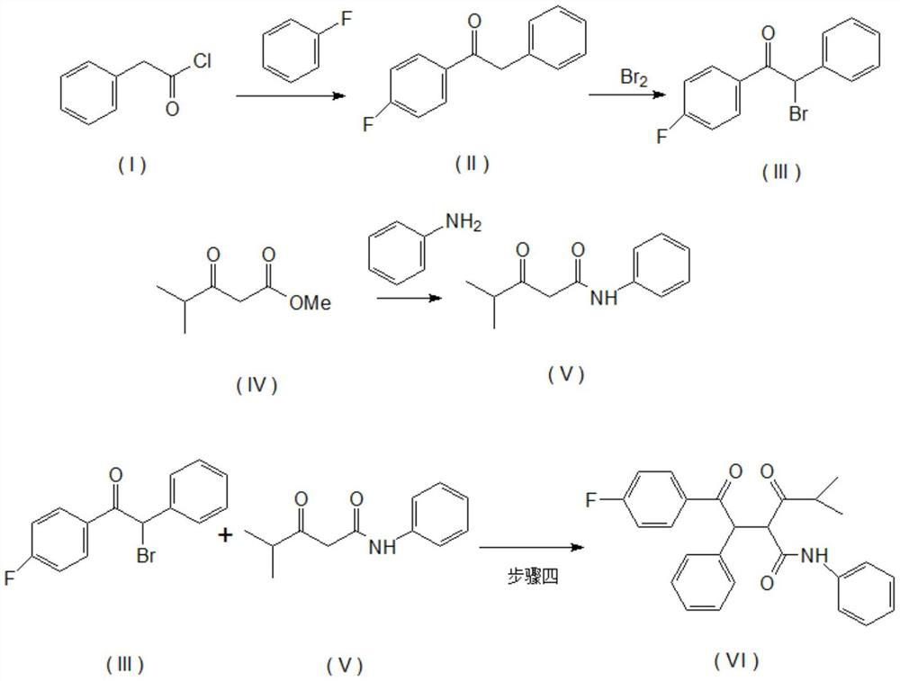 Refining method of atorvastatin parent nucleus M4