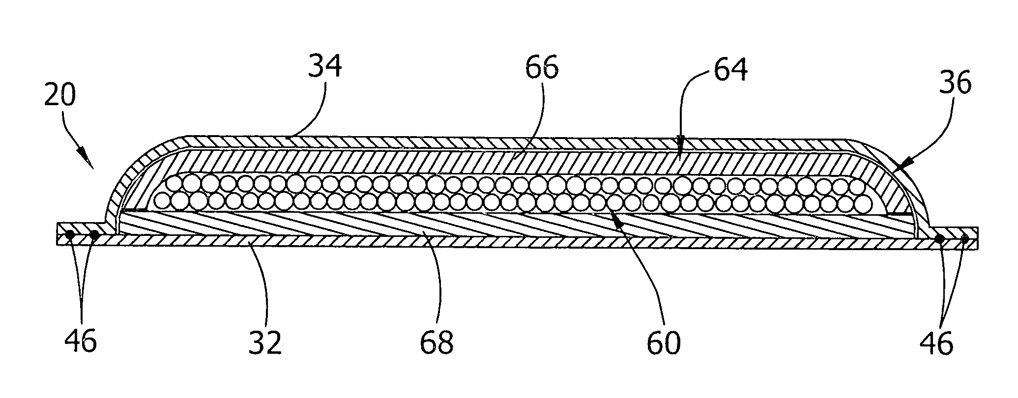 Evaporative disposable garment