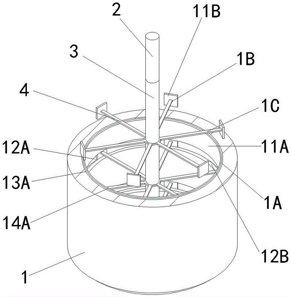 Stirring device and reaction kettle