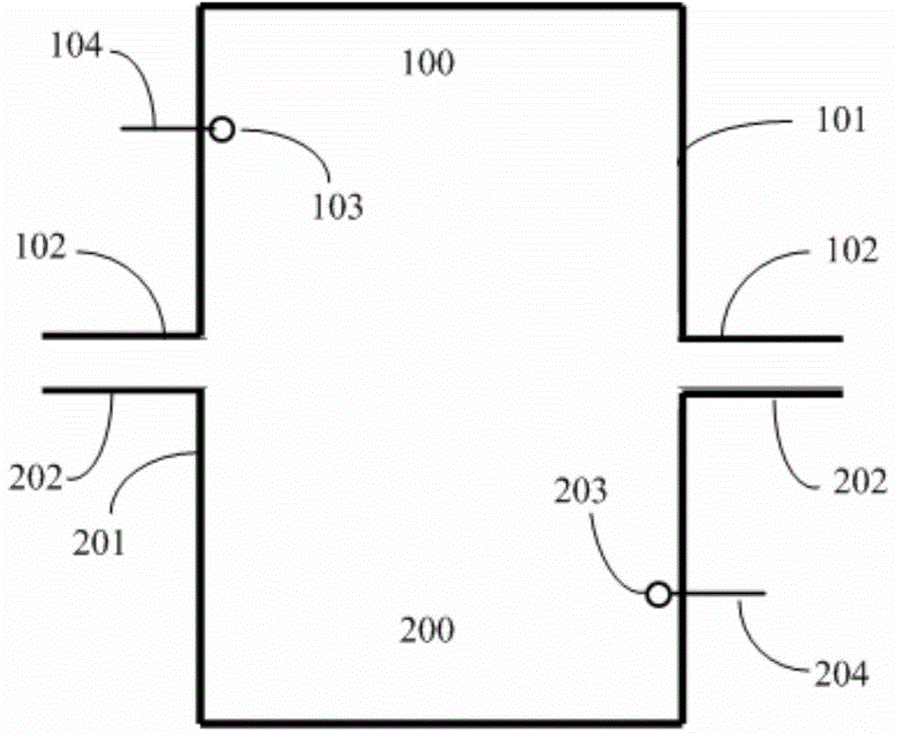 Dielectric property testing method for dielectric materials