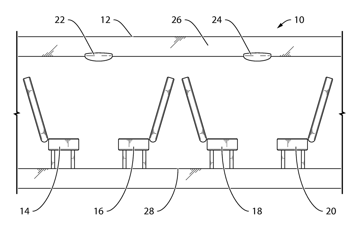 Method, system, and executable program product for controlling passenger services