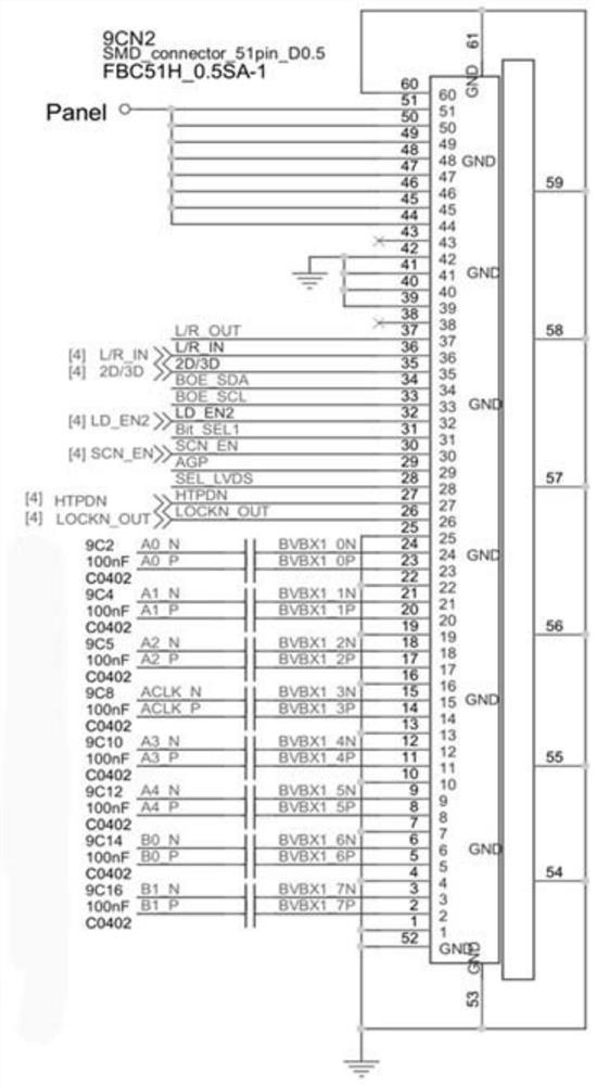 Method and display device for reducing electromagnetic interference of digital display interface