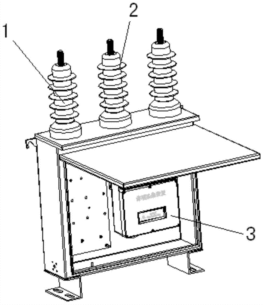 Real-time voltage monitor device of 10KV power distribution network