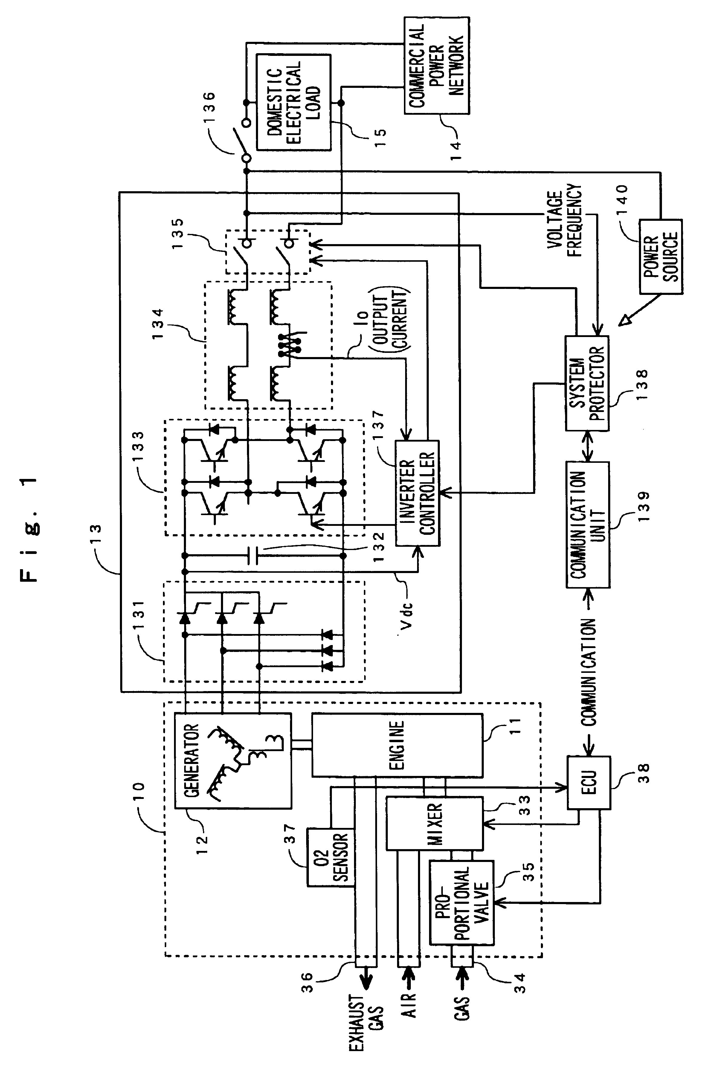 Engine generator apparatus