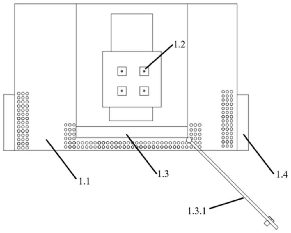 Grinding wheel sharpening device based on microwave-induced graphite particle bursting effect