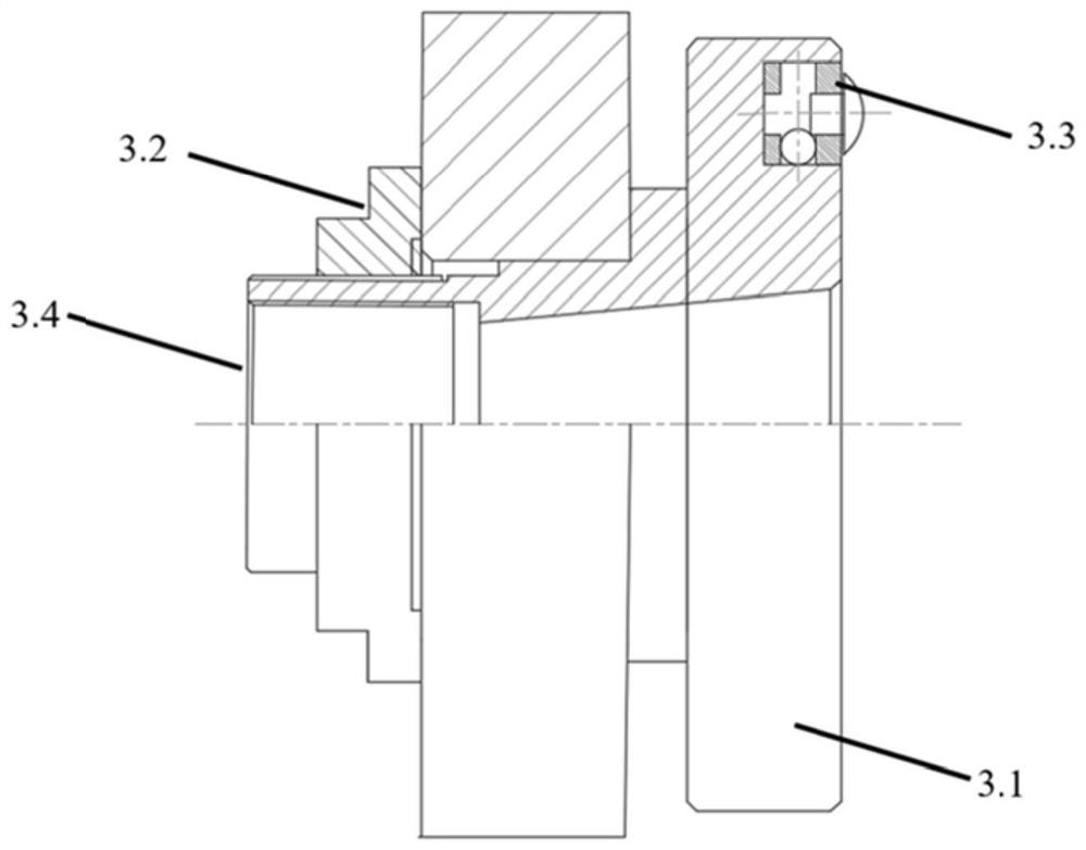 Grinding wheel sharpening device based on microwave-induced graphite particle bursting effect