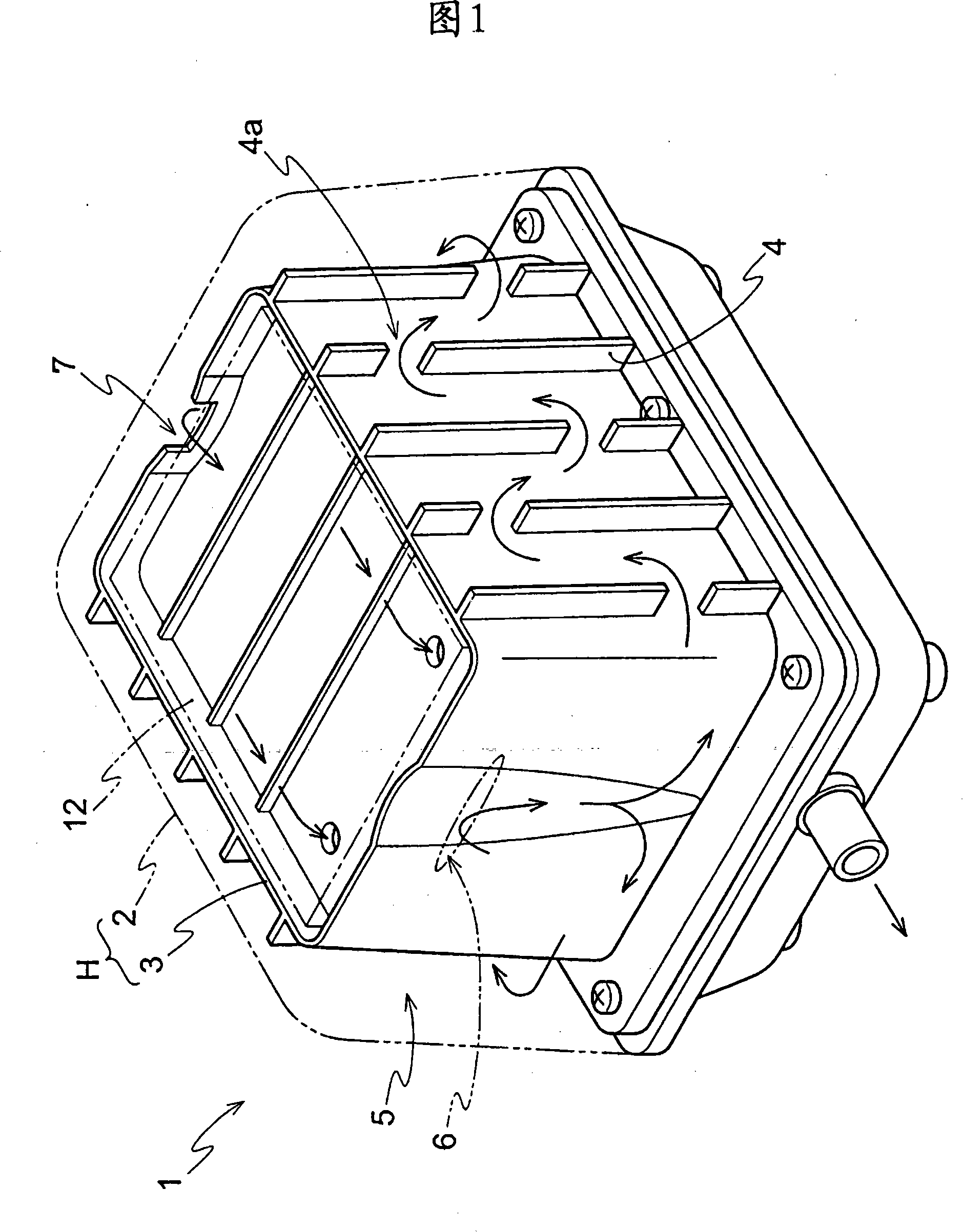 Dust collecting mechanism