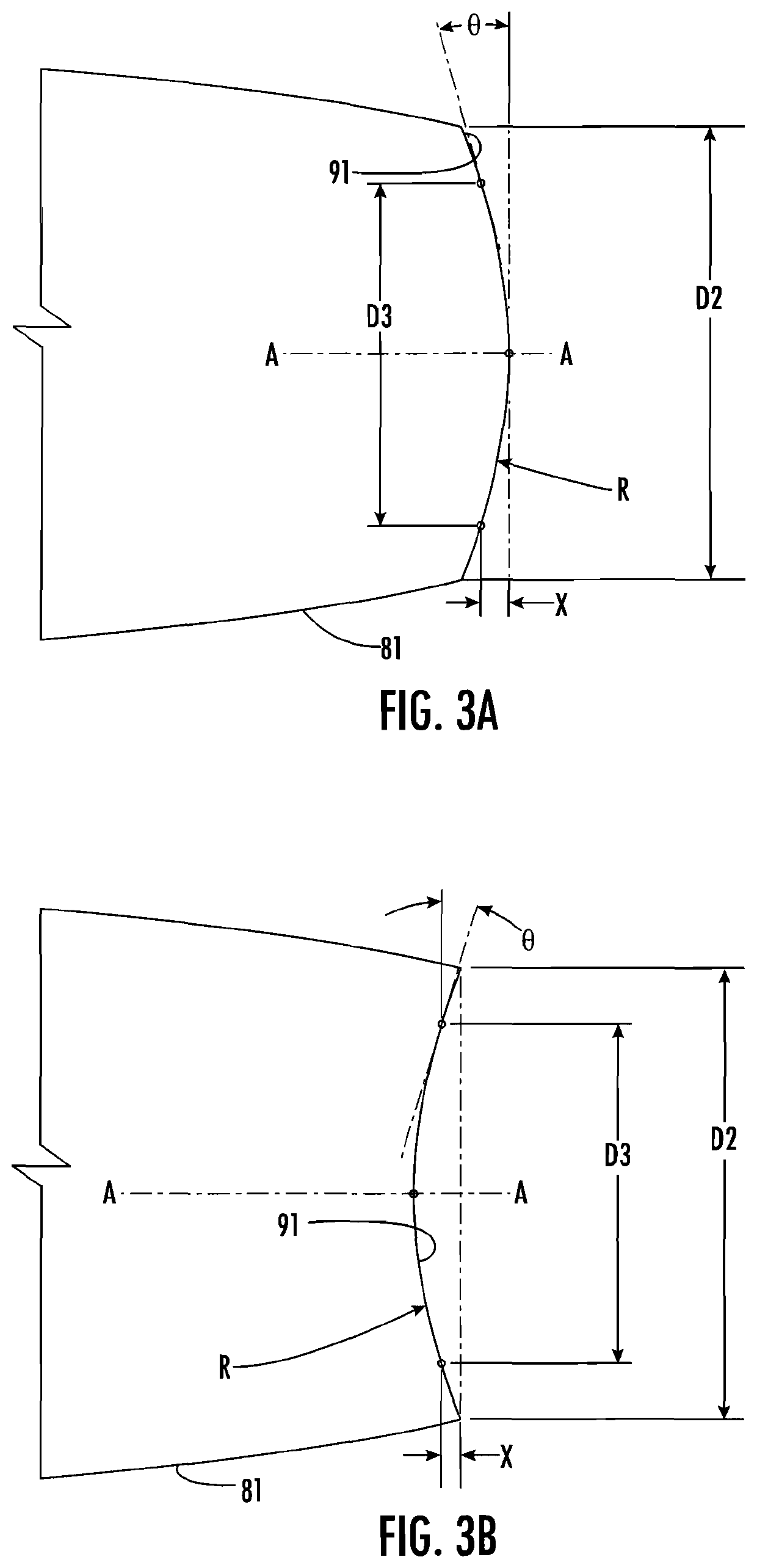 Bullet with improved aerodynamics